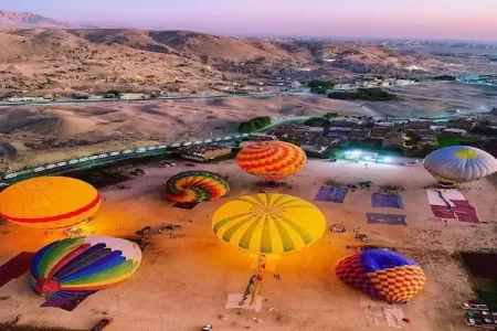 Luxor with ballon tour
